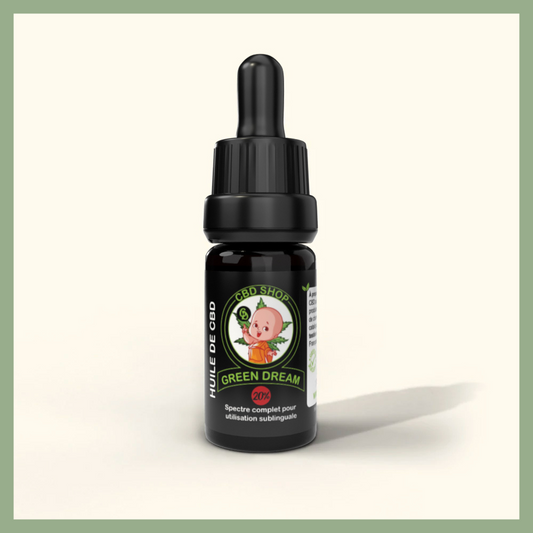 huile cbd 20%, huile de chanvre bio, huile full spectrum, spectre complet, huile cbd